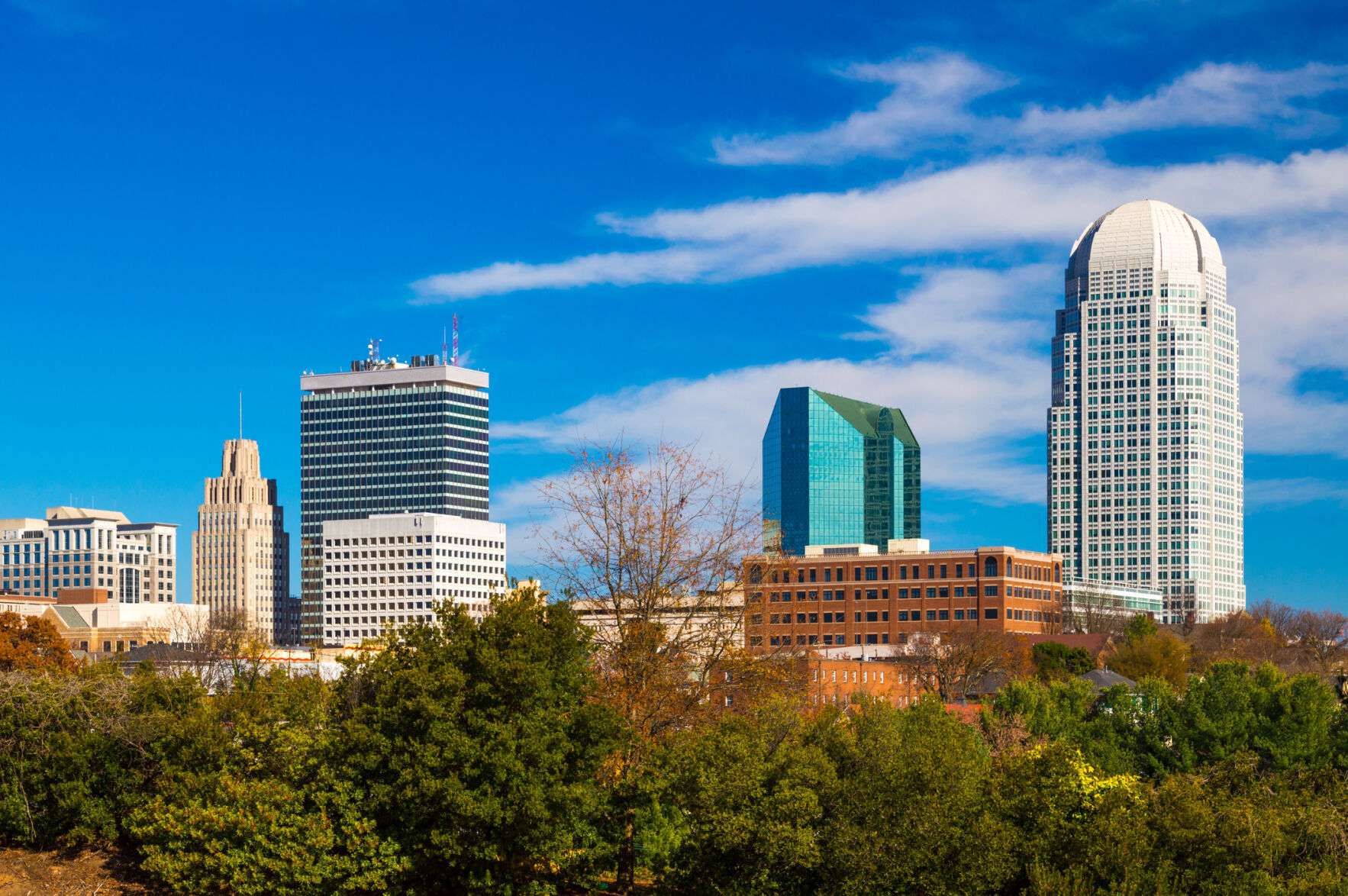 Downtown Winston-Salem skyline